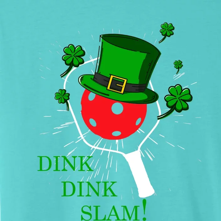 Pickleball St Patricks Day Leprechaun Dink Dink Slam ChromaSoft Performance T-Shirt