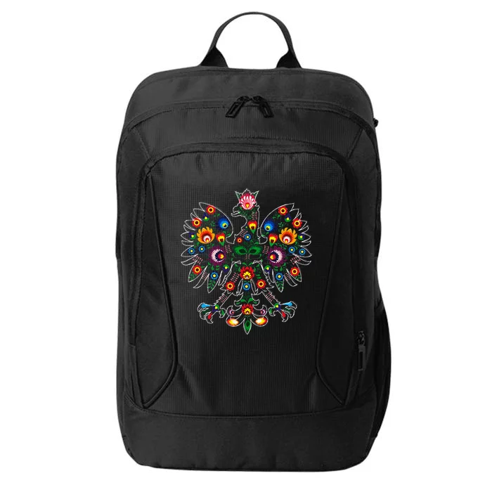 Poland Support Polish Eagle Polish Folk Art Poland Pride City Backpack