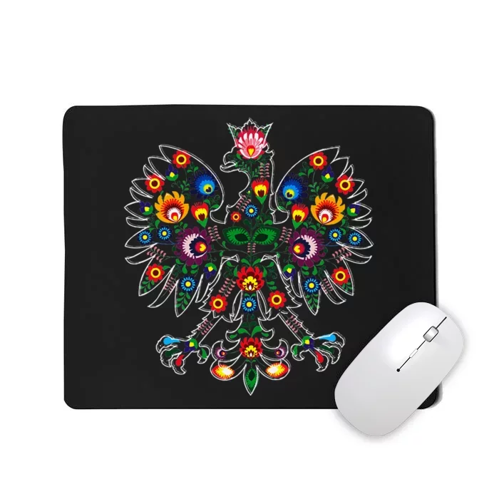 Poland Support Polish Eagle Polish Folk Art Poland Pride Mousepad