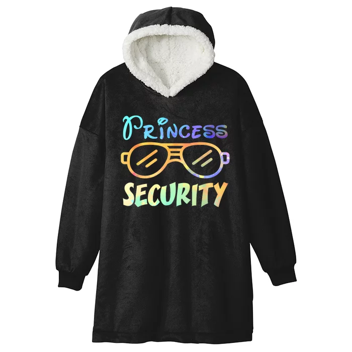 Princess Security Perfects Gifts For Dad Or Boyfriend Hooded Wearable Blanket