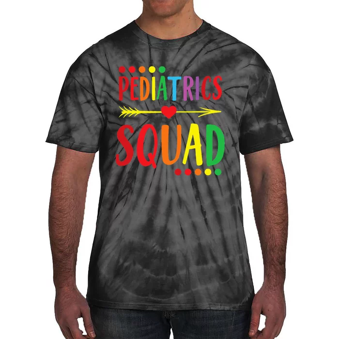 Pediatrics Squad Peds Registered Nurse Tie-Dye T-Shirt