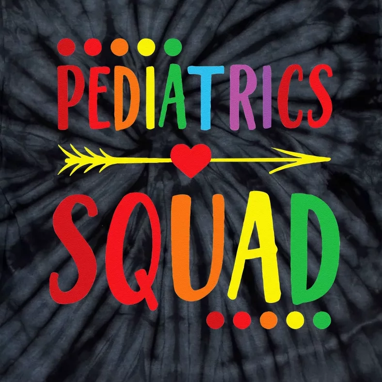 Pediatrics Squad Peds Registered Nurse Tie-Dye T-Shirt