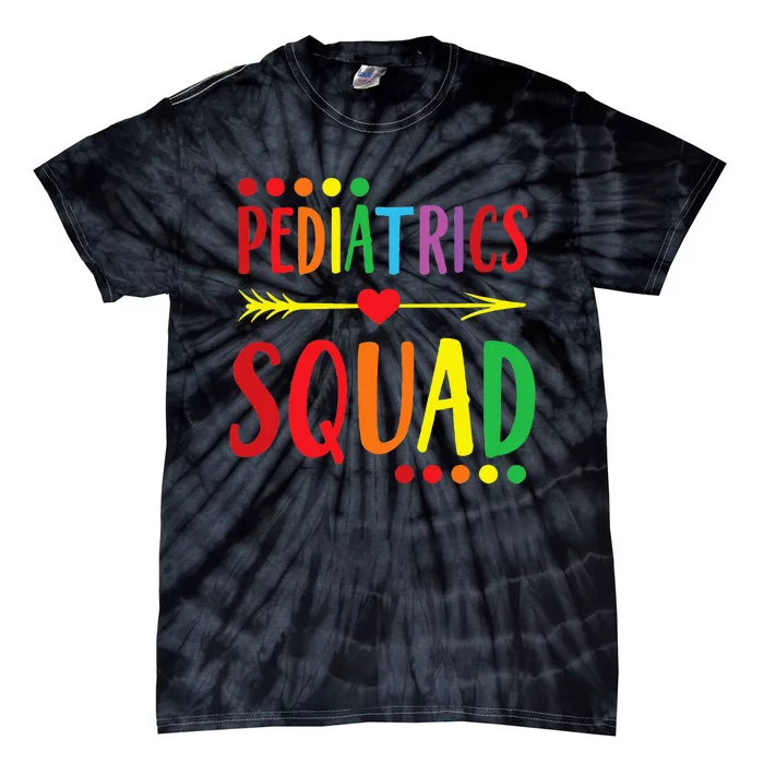 Pediatrics Squad Peds Registered Nurse Tie-Dye T-Shirt