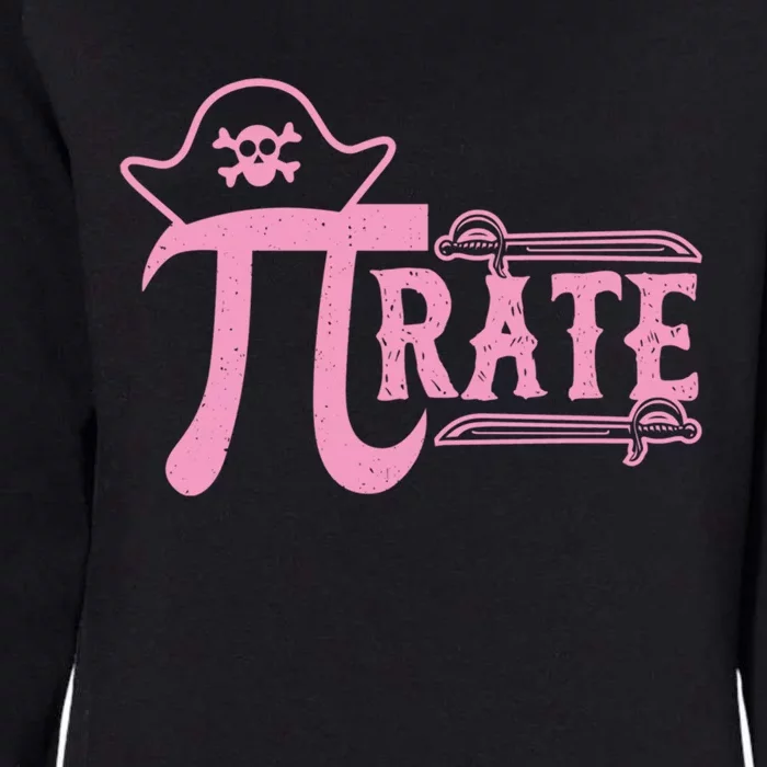 Pi Symbol Pirate National Pi Day Funny Hat Math Teacher Nerd Gift Womens California Wash Sweatshirt