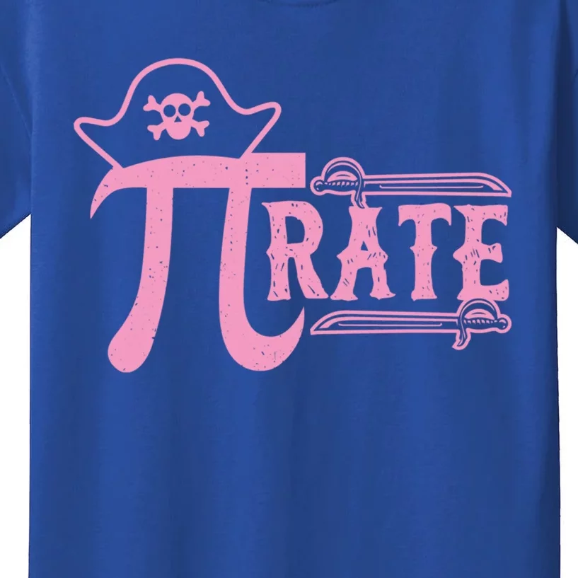 Pi Symbol Pirate National Pi Day Funny Hat Math Teacher Nerd Gift Kids T-Shirt