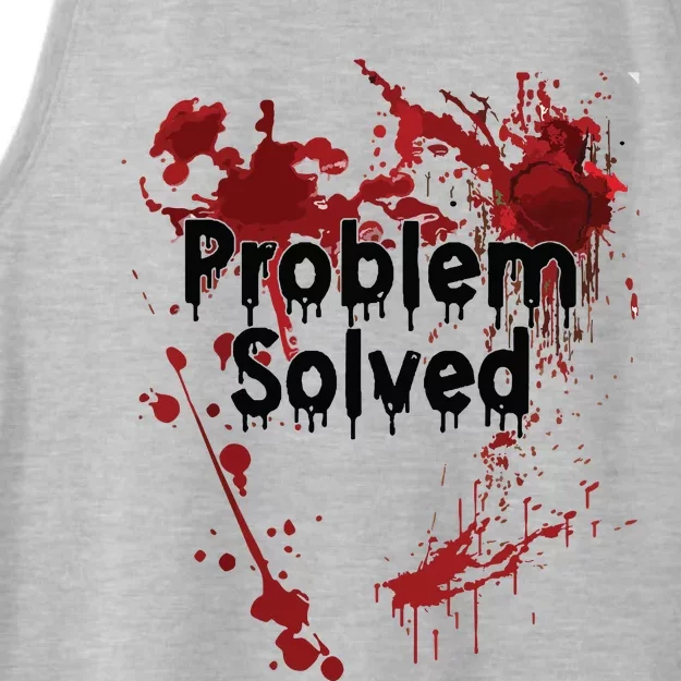 Problem Solved Ladies Tri-Blend Wicking Tank