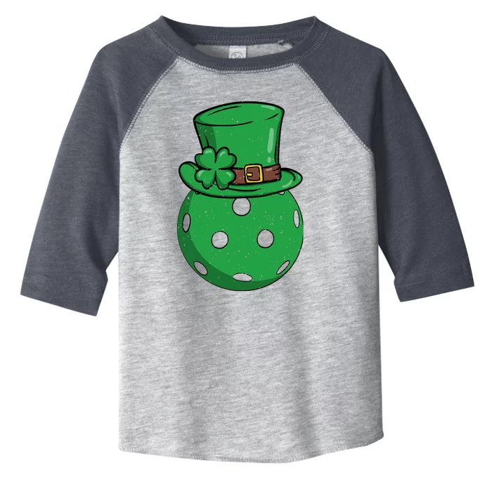 Pickleball St Patricks Day Lucky Pickleball Player Premium Toddler Fine Jersey T-Shirt