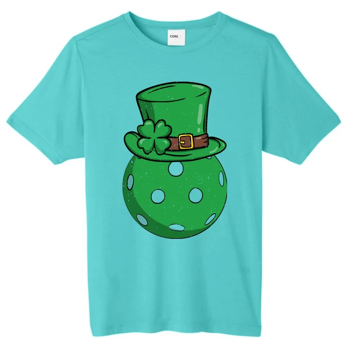 Pickleball St Patricks Day Lucky Pickleball Player Premium ChromaSoft Performance T-Shirt