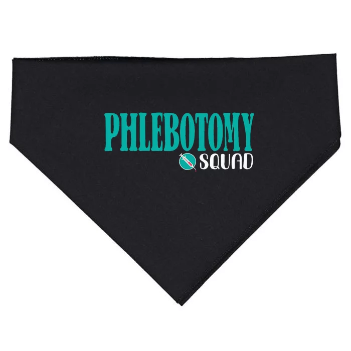 Phlebotomy Squad Phlebotomist Phlebotomy USA-Made Doggie Bandana