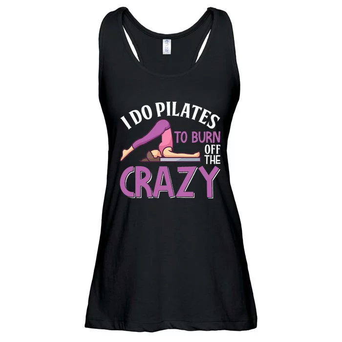 Pilates Saying Pilates Trainer Contrology Instructor Ladies Essential Flowy Tank