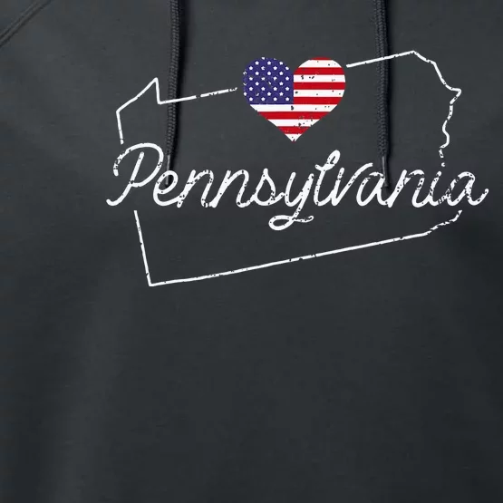 Pennsylvania State Performance Fleece Hoodie