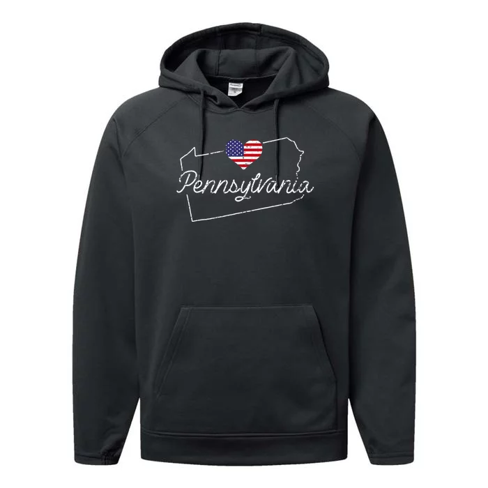 Pennsylvania State Performance Fleece Hoodie