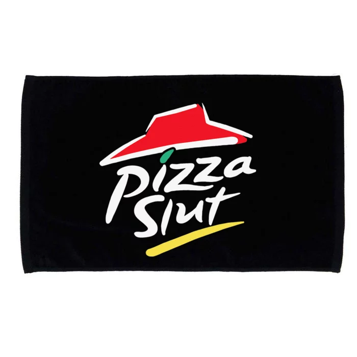 Pizza Slut Pepperoni Cheese Slice Microfiber Hand Towel