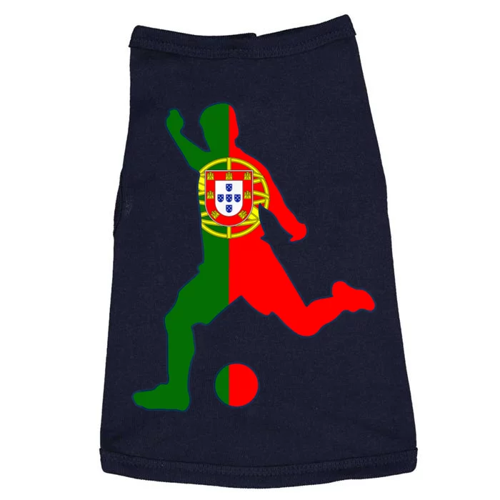 Portugal Soccer Player Portuguese Flag Football Doggie Tank