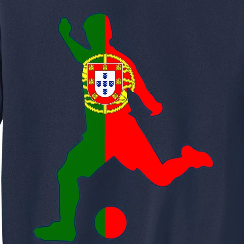 Portugal Soccer Player Portuguese Flag Football Sweatshirt