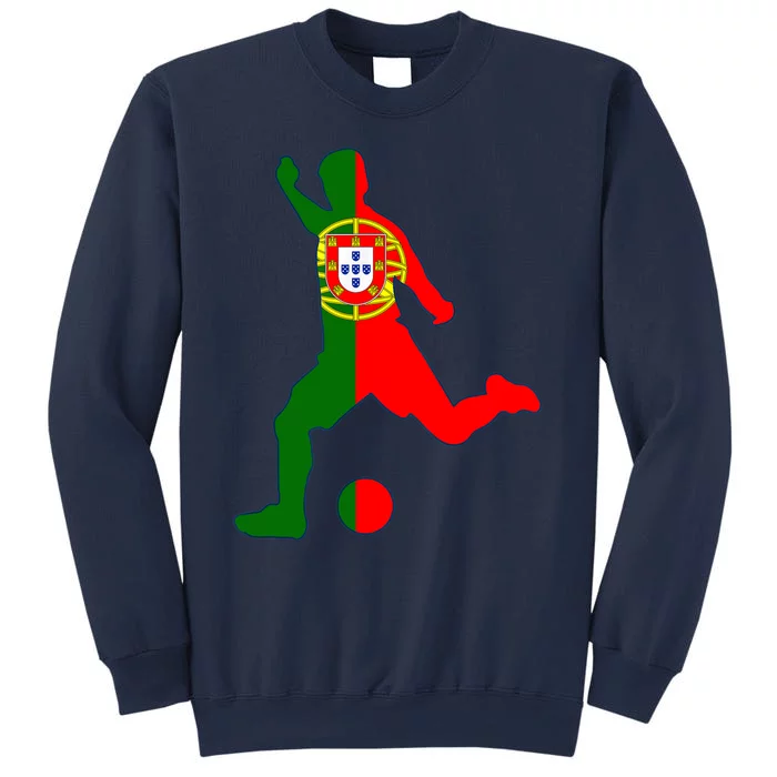 Portugal Soccer Player Portuguese Flag Football Sweatshirt