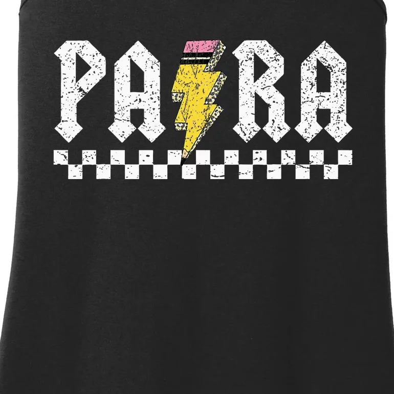 Para Squad Paraprofessional Para Teacher Ladies Essential Tank