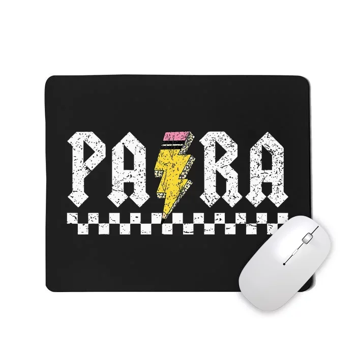 Para Squad Paraprofessional Para Teacher Mousepad