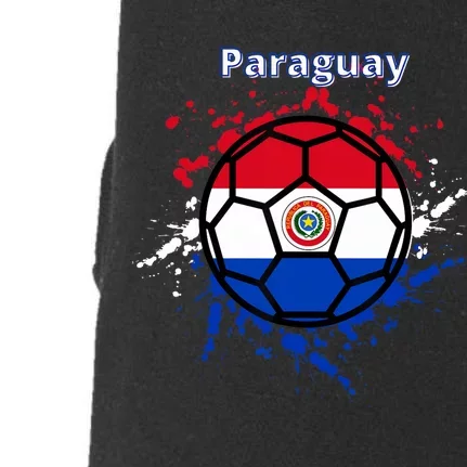 Paraguay Soccer Paraguayan Flag Futbol Fan Jersey Doggie 3-End Fleece Hoodie