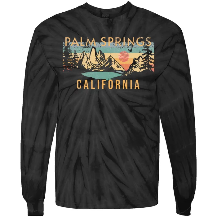 Palm Springs Tie-Dye Long Sleeve Shirt