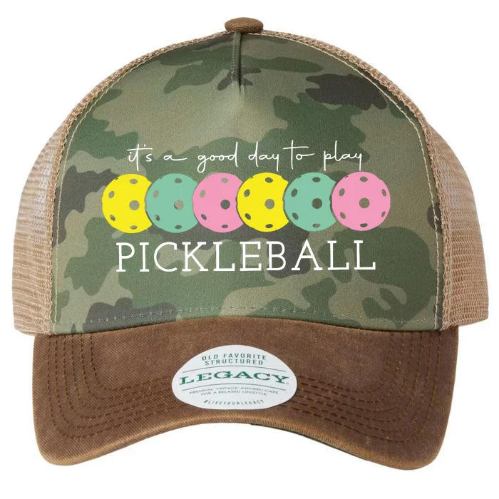 Pickleball Sport Legacy Tie Dye Trucker Hat