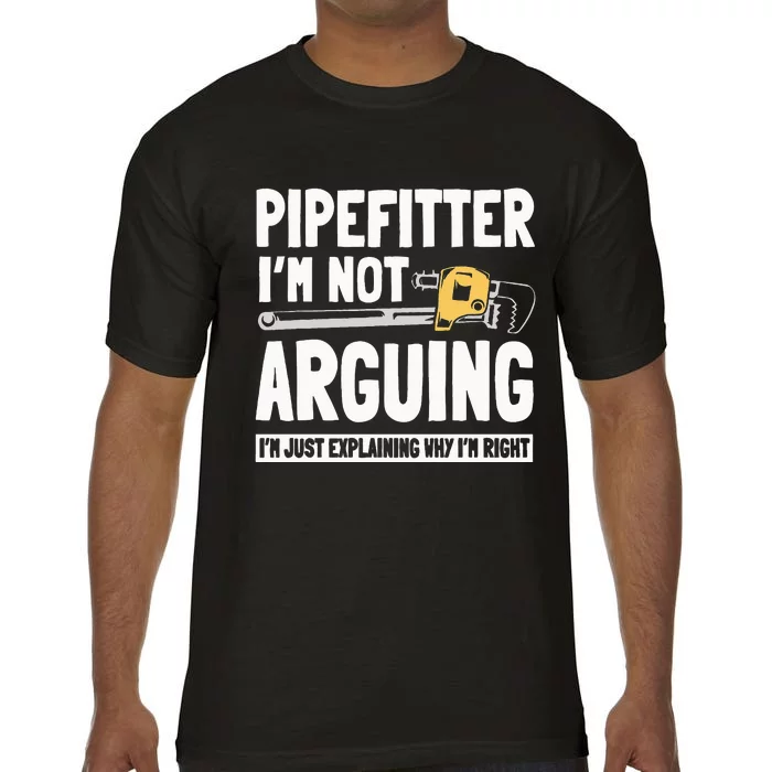 Pipefitter Steamfitter Plumber Tradesman Piping System Comfort Colors T-Shirt