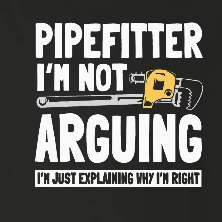 Pipefitter Steamfitter Plumber Tradesman Piping System Toddler Long Sleeve Shirt