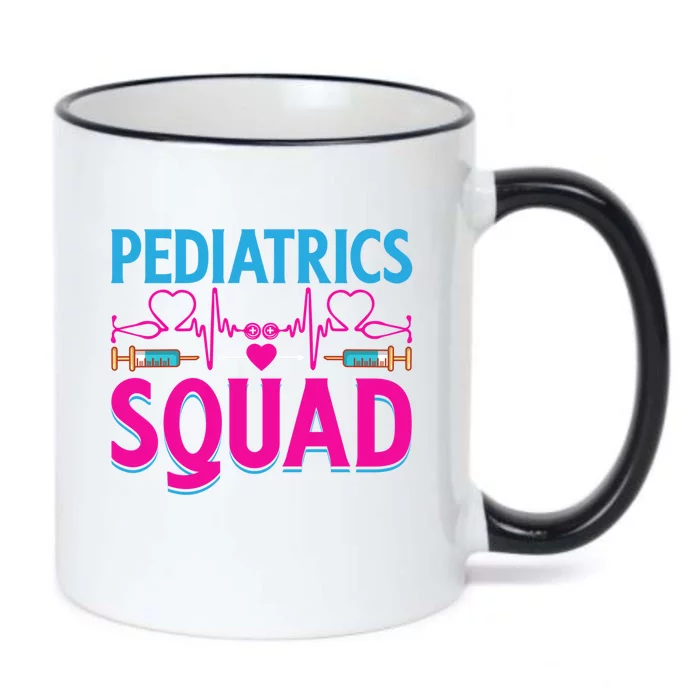 Pediatric Squad Pediatrics Nurse Peds Pt Gift Black Color Changing Mug