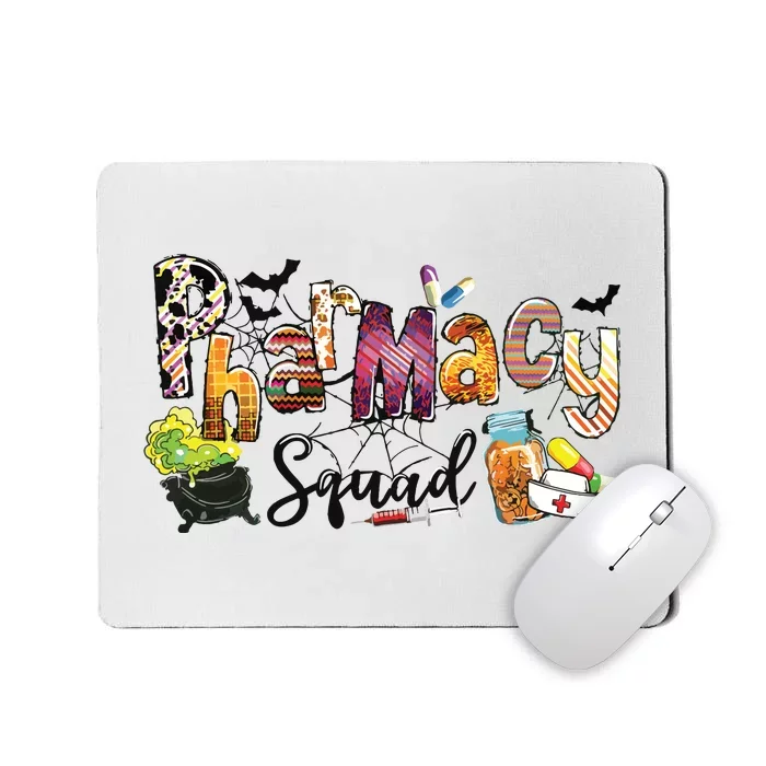 Pharmacy Squad Pills Funny Halloween Costume Pharmacist Mousepad