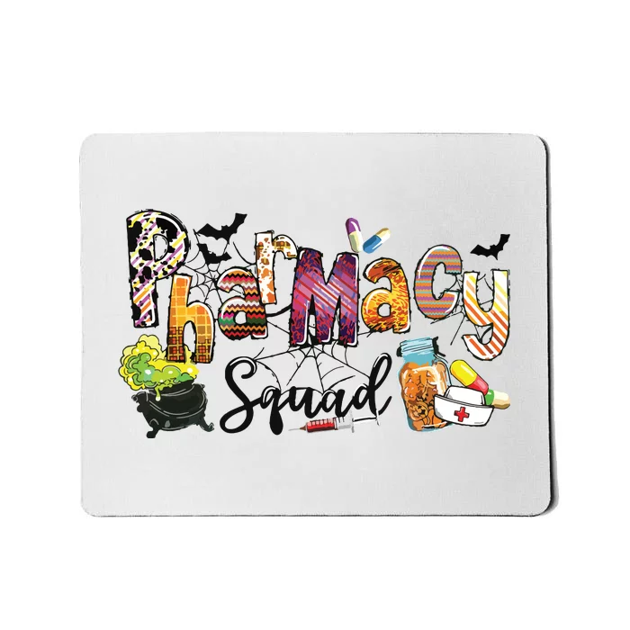 Pharmacy Squad Pills Funny Halloween Costume Pharmacist Mousepad