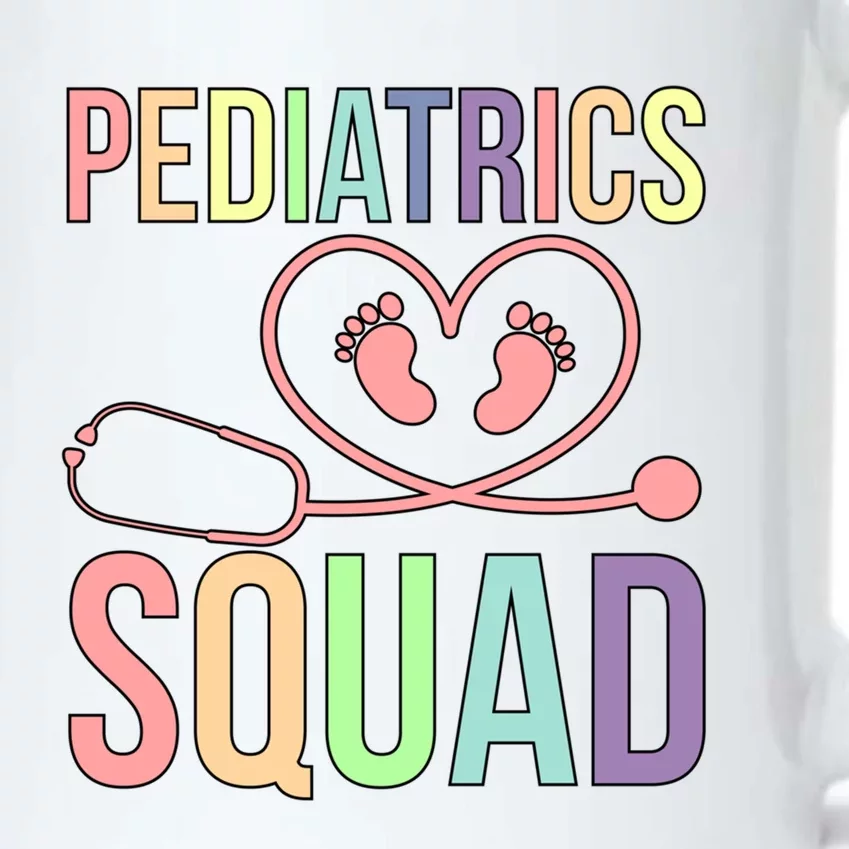 Pediatrics Squad Pediatrician Team Pediatric Doctor Gift Black Color Changing Mug