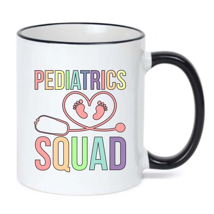 Pediatrics Squad Pediatrician Team Pediatric Doctor Gift Black Color Changing Mug