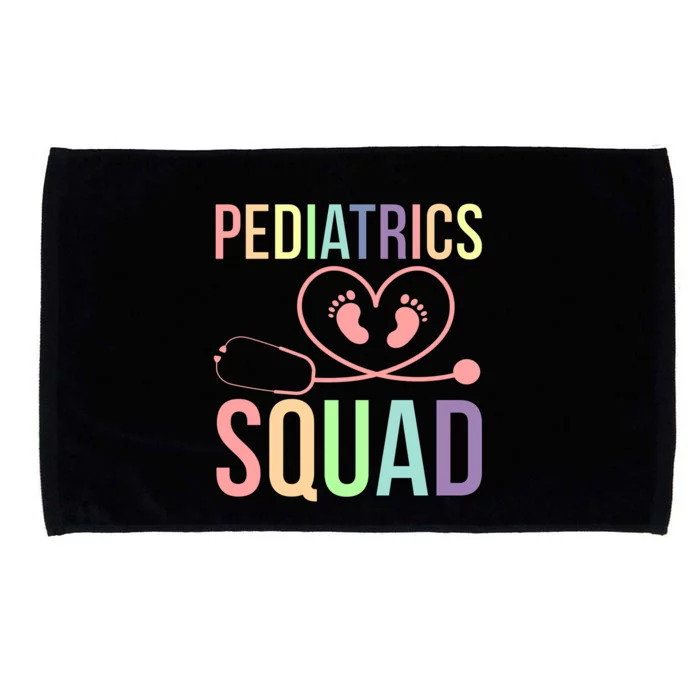 Pediatrics Squad Pediatrician Team Pediatric Doctor Gift Microfiber Hand Towel