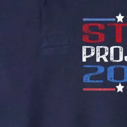 Prodemocracy Stop Project 2025 Presidential Election 2024 Softstyle Adult Sport Polo