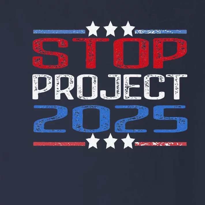 Prodemocracy Stop Project 2025 Presidential Election 2024 Toddler Long Sleeve Shirt