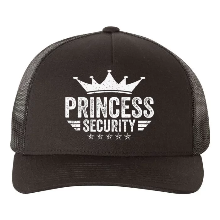 Princess Security Parents Dads Moms Funny Halloween Costume Yupoong Adult 5-Panel Trucker Hat