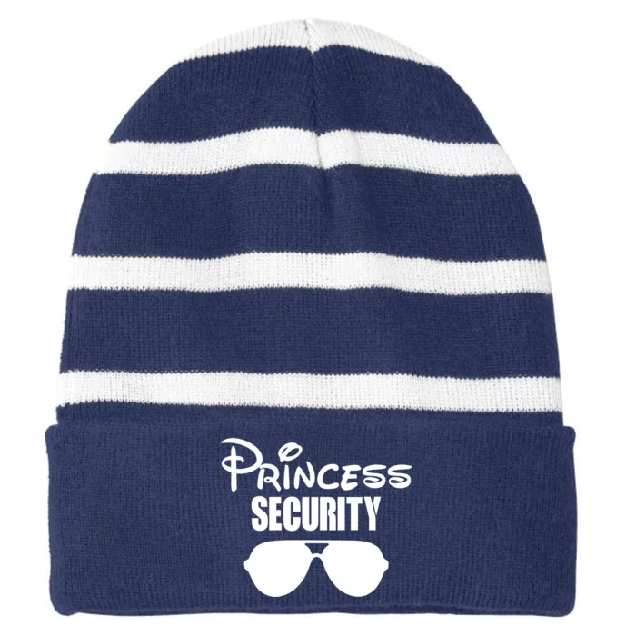 Princess Security Striped Beanie with Solid Band