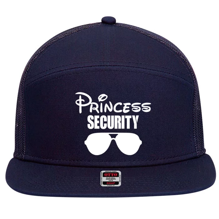 Princess Security 7 Panel Mesh Trucker Snapback Hat