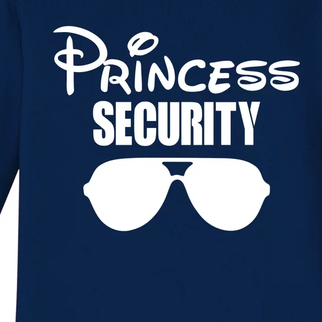 Princess Security Baby Long Sleeve Bodysuit