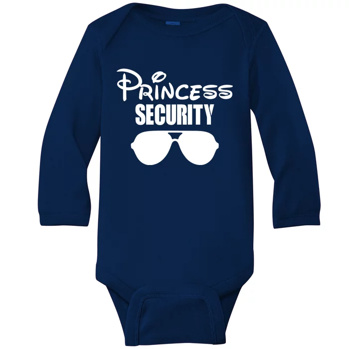 Princess Security Baby Long Sleeve Bodysuit