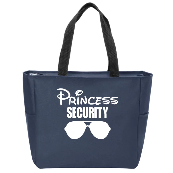 Princess Security Zip Tote Bag