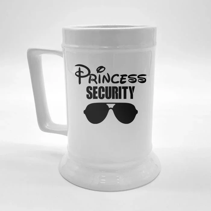 Princess Security Front & Back Beer Stein