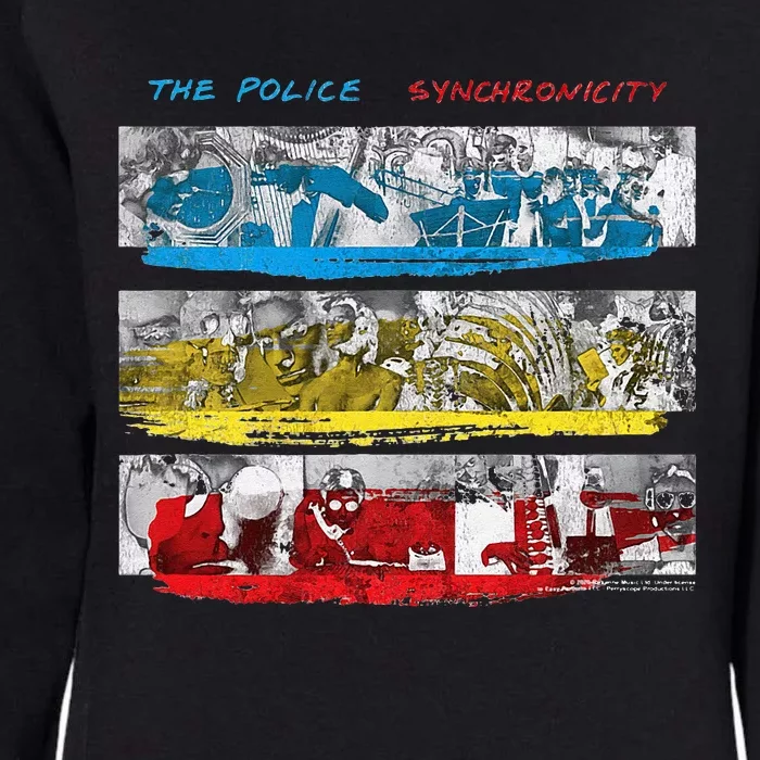 POLICE SYNCRONICITY Womens California Wash Sweatshirt