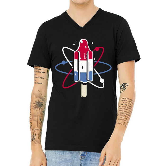 Popsicle Science V-Neck T-Shirt