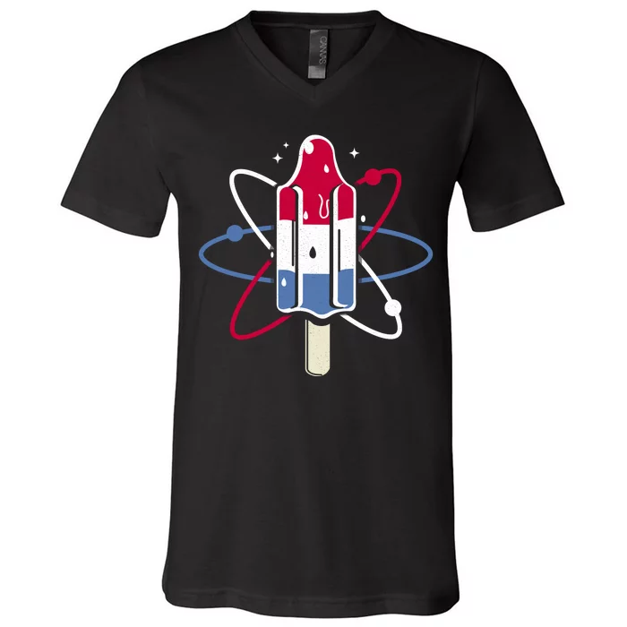 Popsicle Science V-Neck T-Shirt