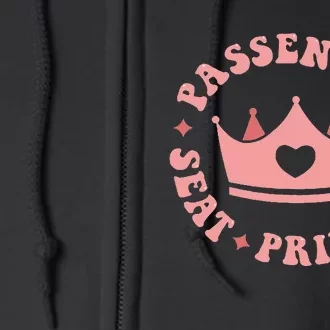 Passenger Seat Princess Full Zip Hoodie