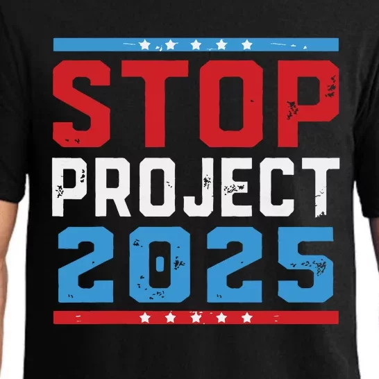 Prodemocracy Stop Project 2025 Presidential Election 2024 Pajama Set