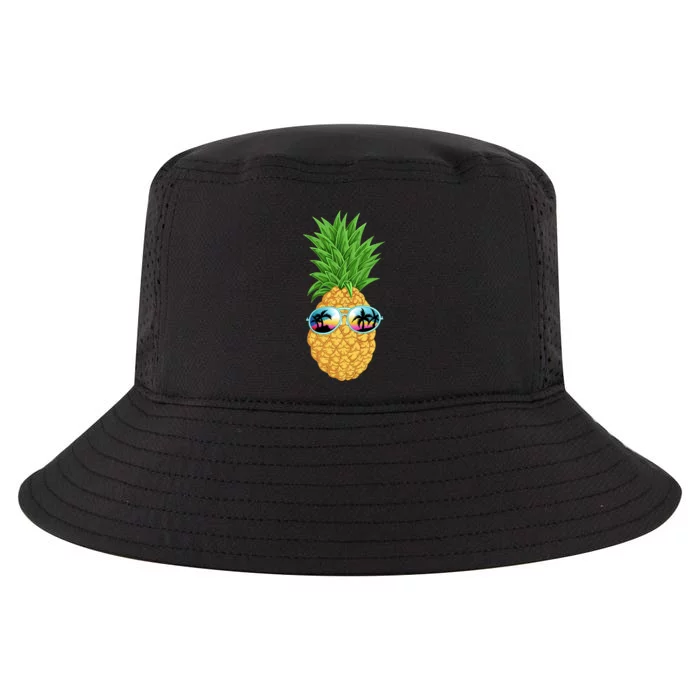 Pineapple Sunglasses Cool Comfort Performance Bucket Hat