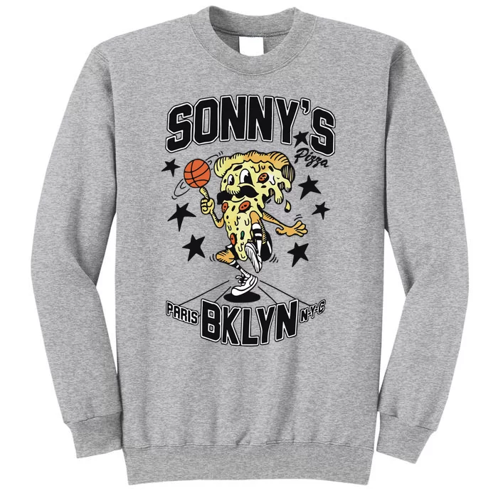 Pizza Sonny’S Paris Brooklyn Nets Tall Sweatshirt