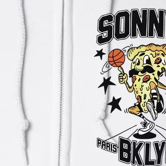 Pizza Sonny’S Paris Brooklyn Nets Full Zip Hoodie